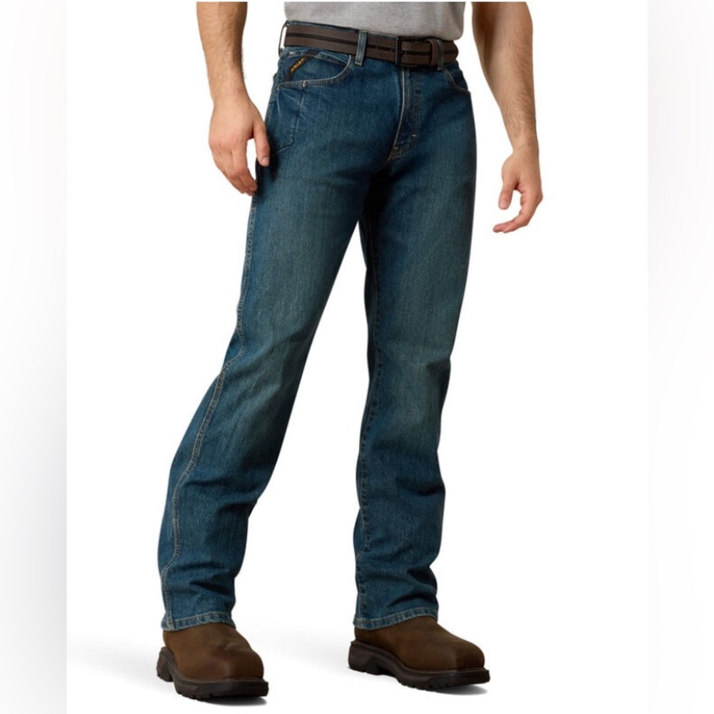 Ariat Men's Bootcut Blue Jeans
